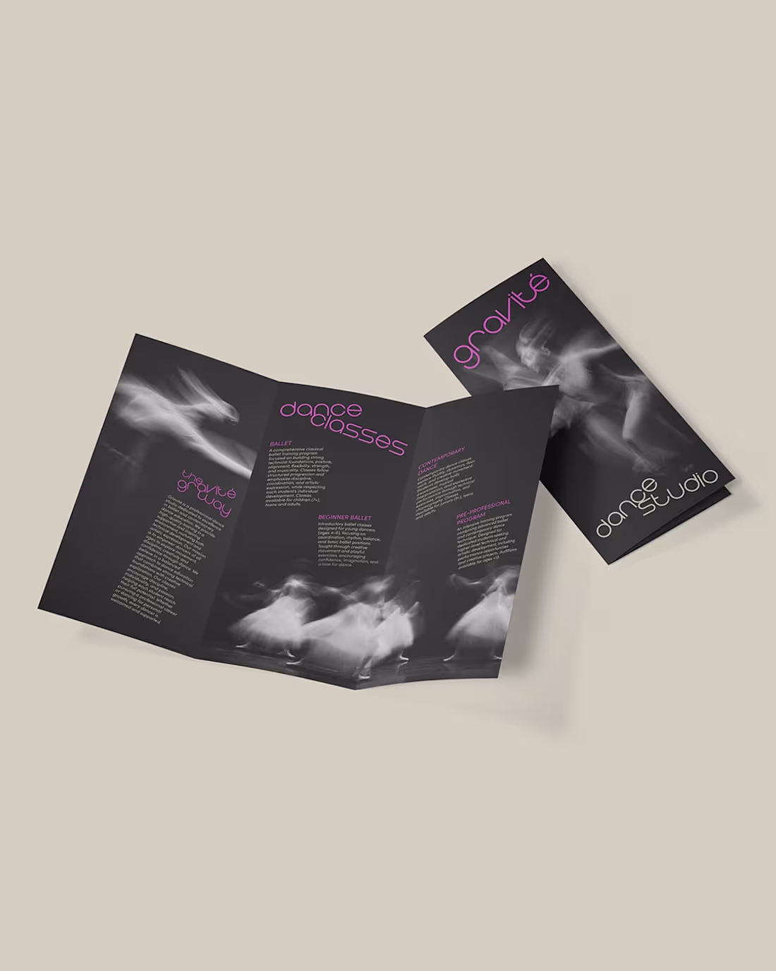 Cover image for Gravité - Dance Studio | Brand Identity