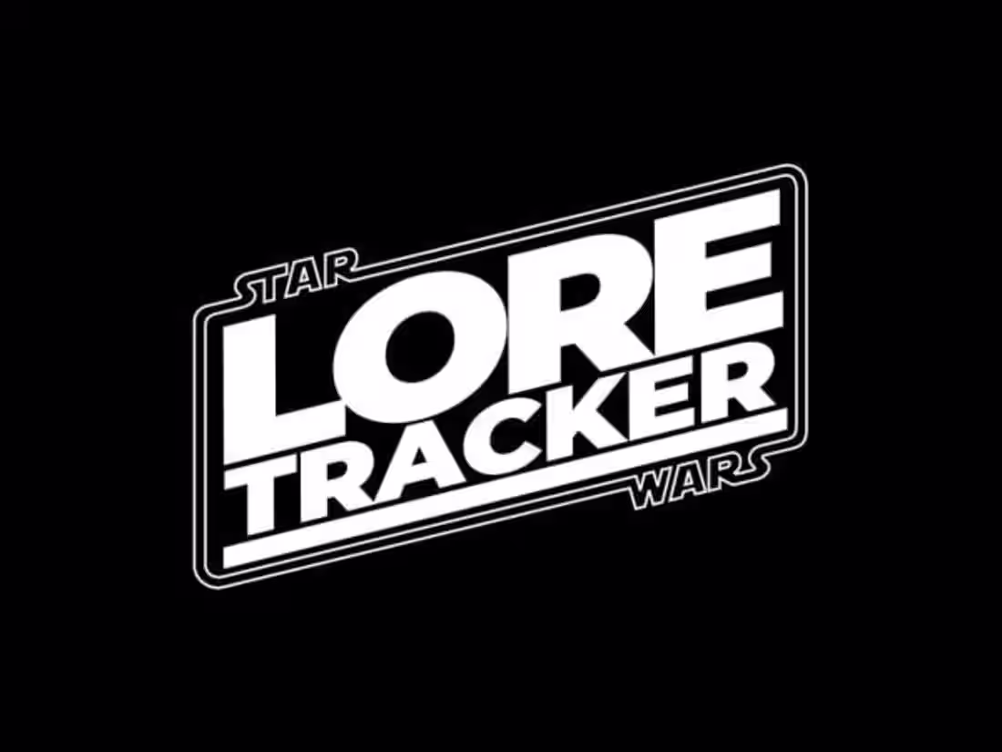 Cover image for Star Wars Loretracker: A Fan's Reading Companion