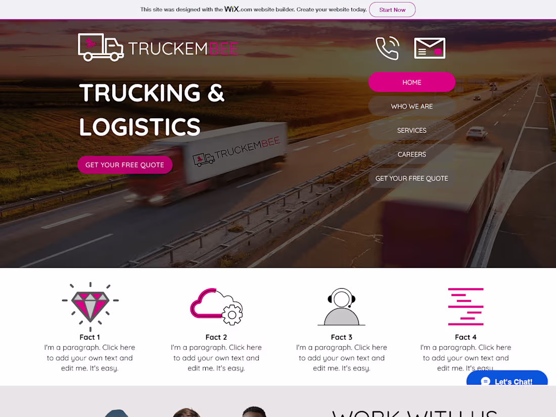 Cover image for HOME | Trucking&Logistics