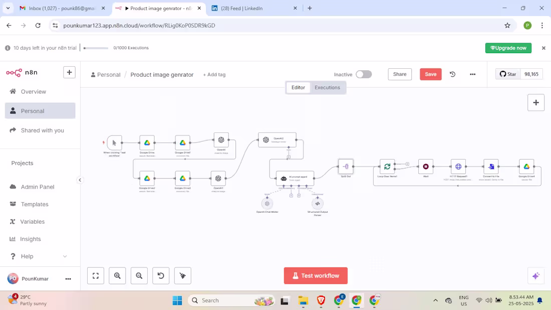 Cover image for AI-Powered Image Generation Workflow for Ads