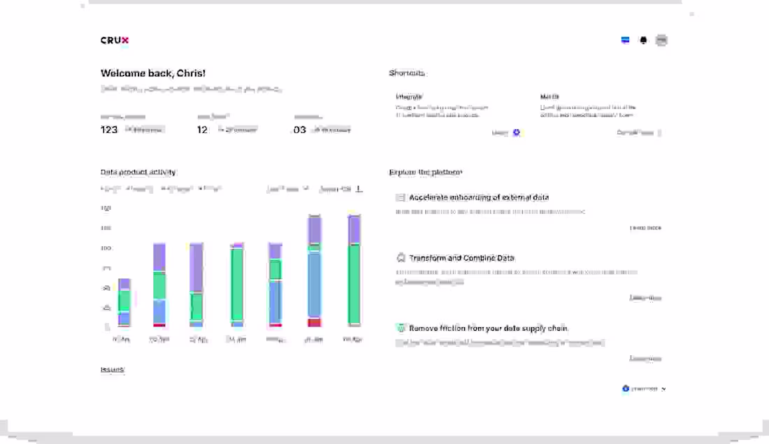 Cover image for Crux data integration 