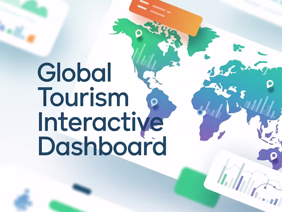 Cover image for Global Tourism Interactive Dashboard 