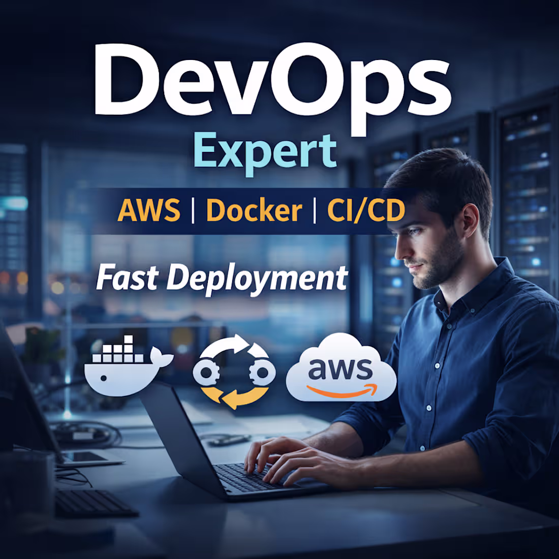 Cover image for Complete DevOps Setup AWS Docker CI CD Automation and Deployment