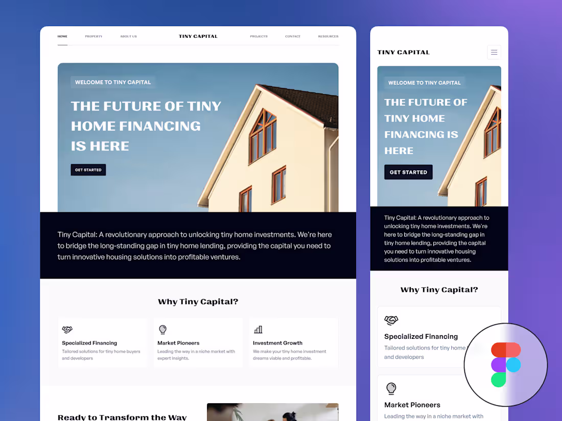 Cover image for Responsive Landing Page Design For Your Business