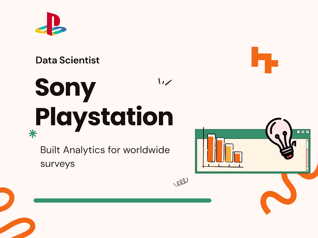 Cover image for Data Scientist at Sony PlayStation