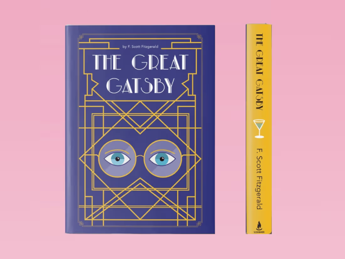 Cover image for Great Gatsby Book Jacket