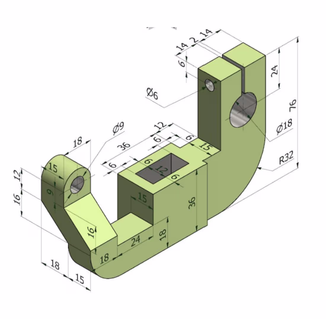Cover image for 3D Part Modeling in SolidWorks