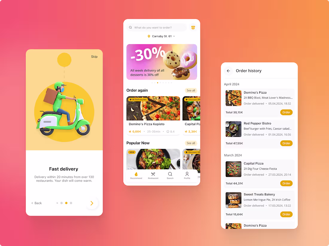 Cover image for Doro Delivery Mobile App