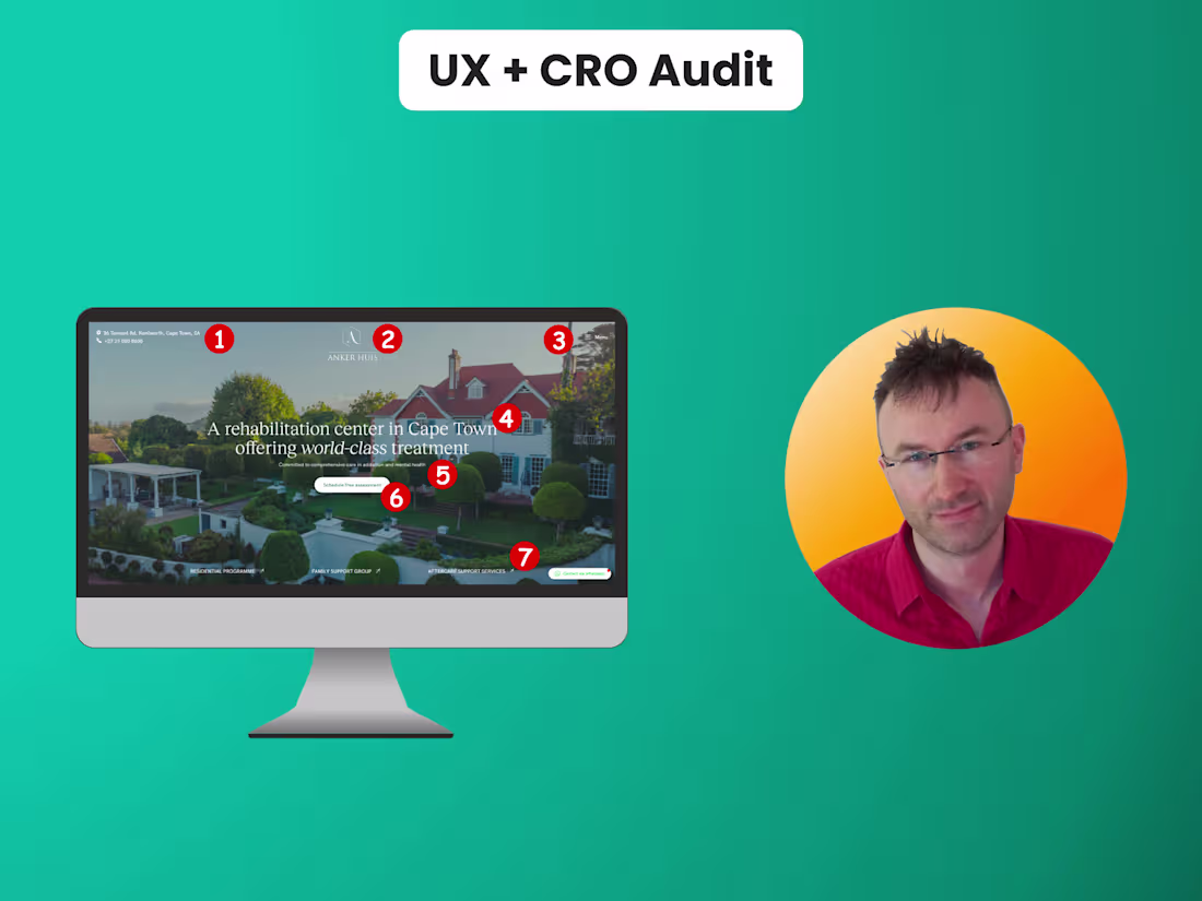 Cover image for UX+Conversion Audit