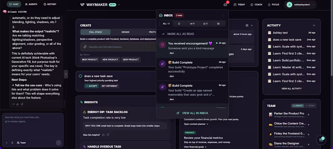 Cover image for Waymaker (Early Beta) — Creator