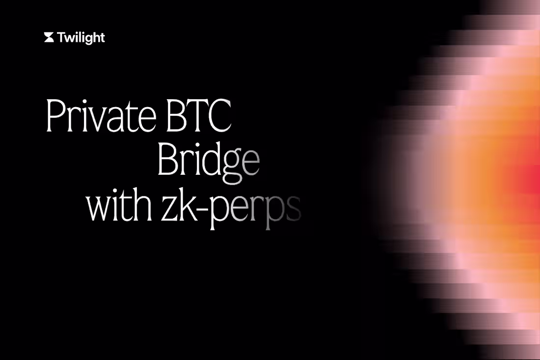 Cover image for Twilight - A privacy-first Bitcoin