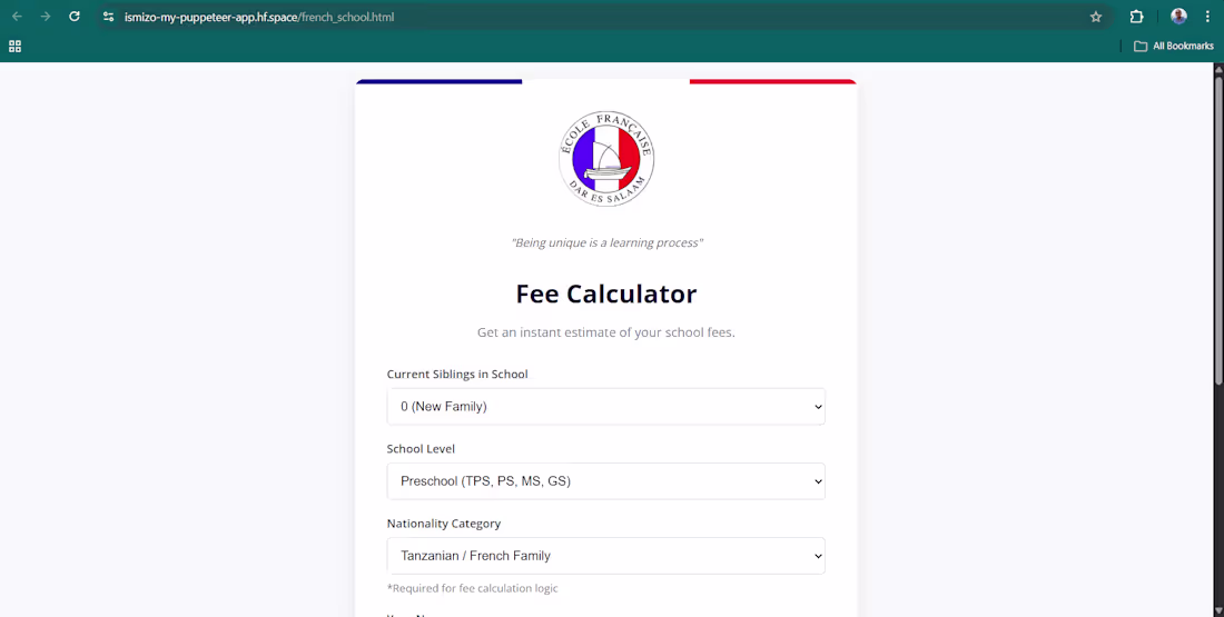 Cover image for A custom PDF fee calculator