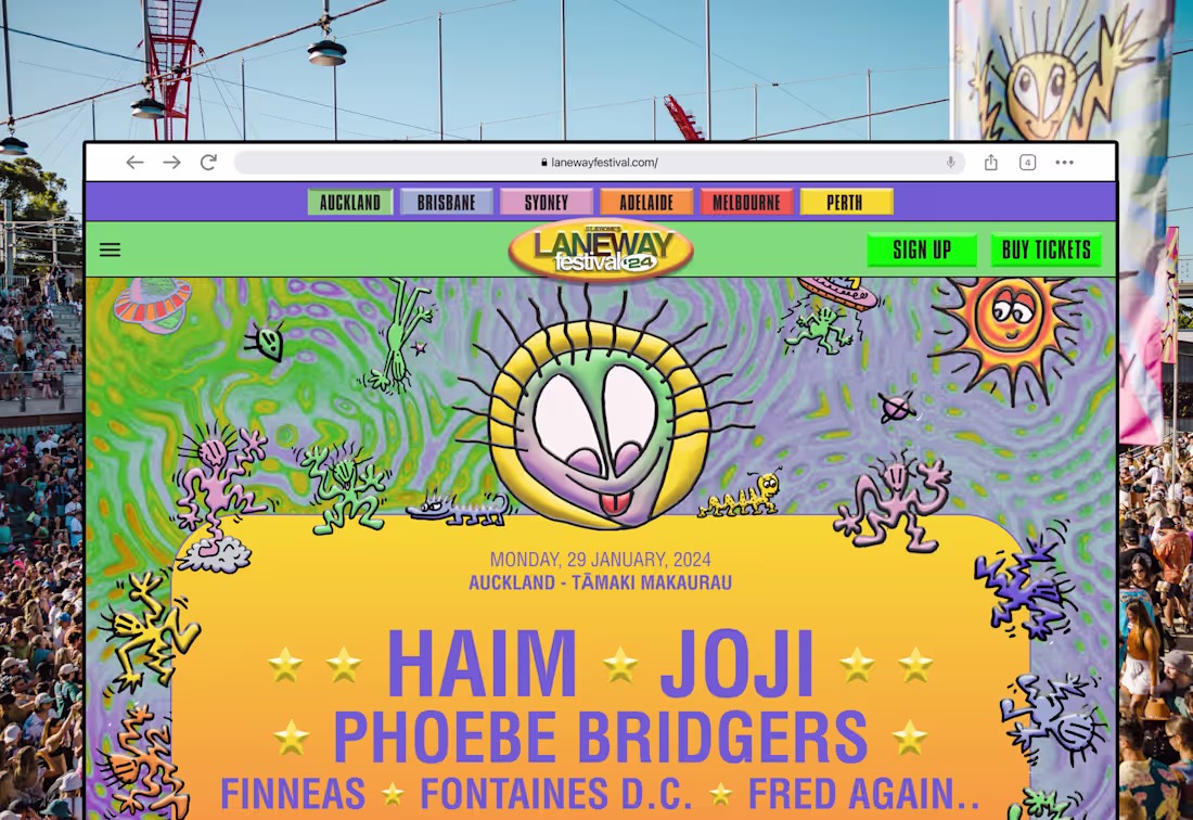 Cover image for St Jerome's Laneway Festival