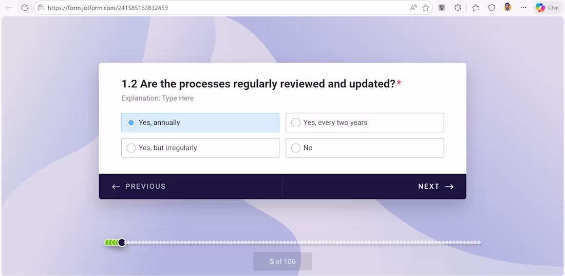Cover image for 🧠✅ Just built a Jotform Quiz that’s clean, interactive, and...