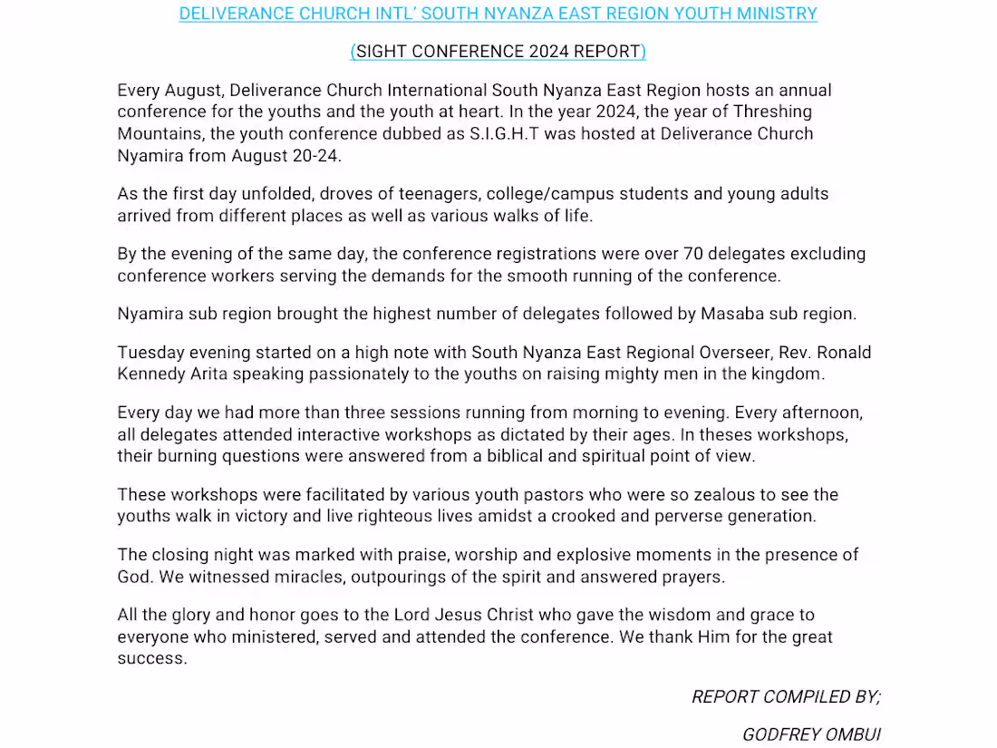 Cover image for Report