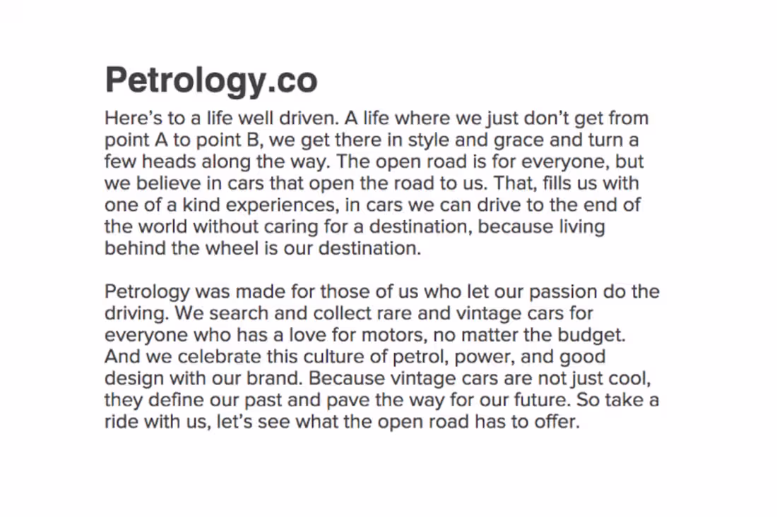 Cover image for About Me for Petrology.co