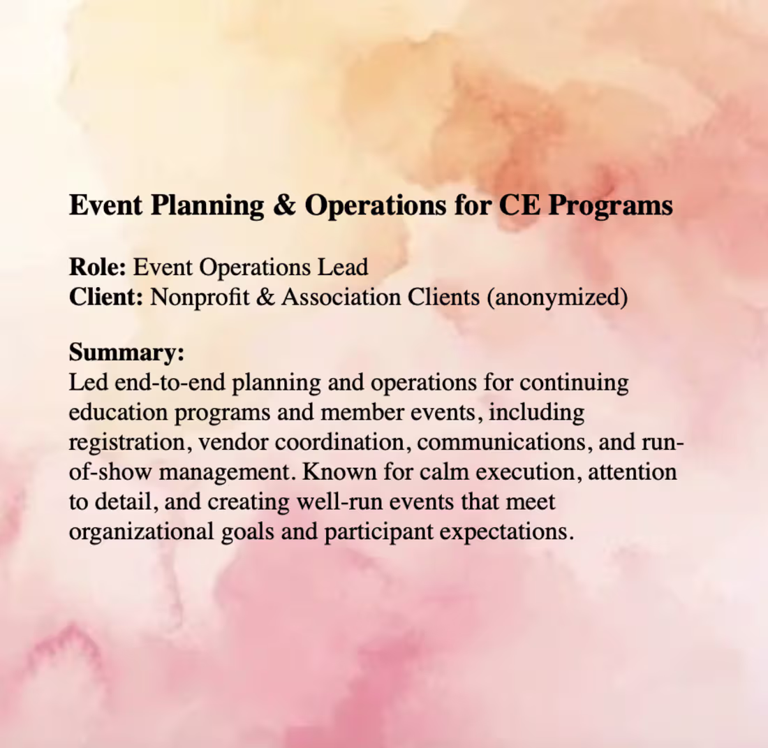 Cover image for Fractional Operations Support for Professional Association