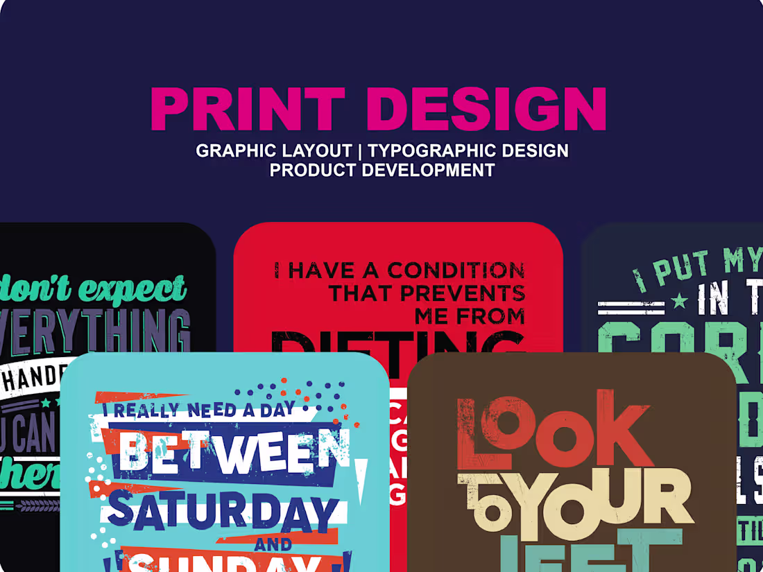 Cover image for Print On Demand | Shirt Design 02