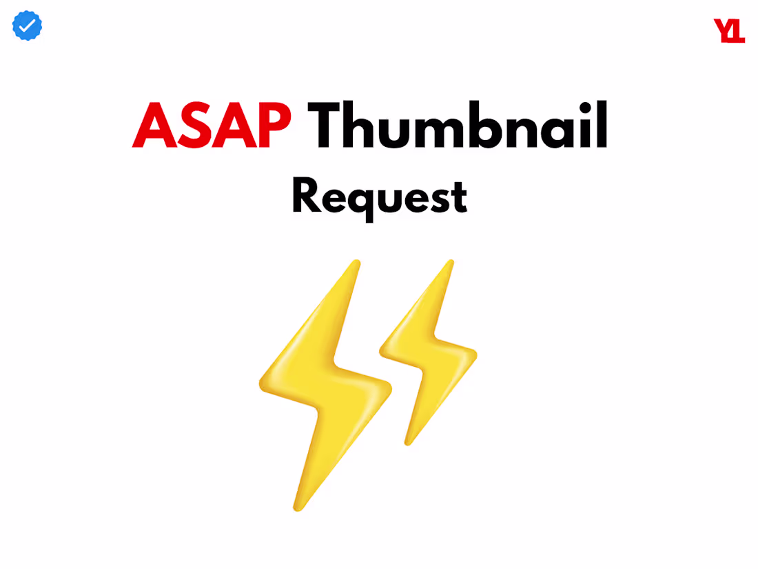 Cover image for Get a Killer YouTube Thumbnail within Next Few Hours