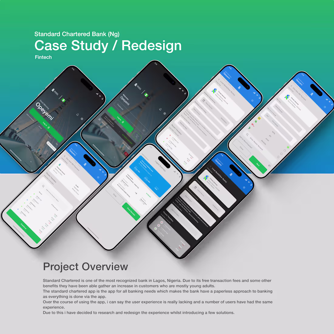 Cover image for Standard Chartered Mobile App Case Study