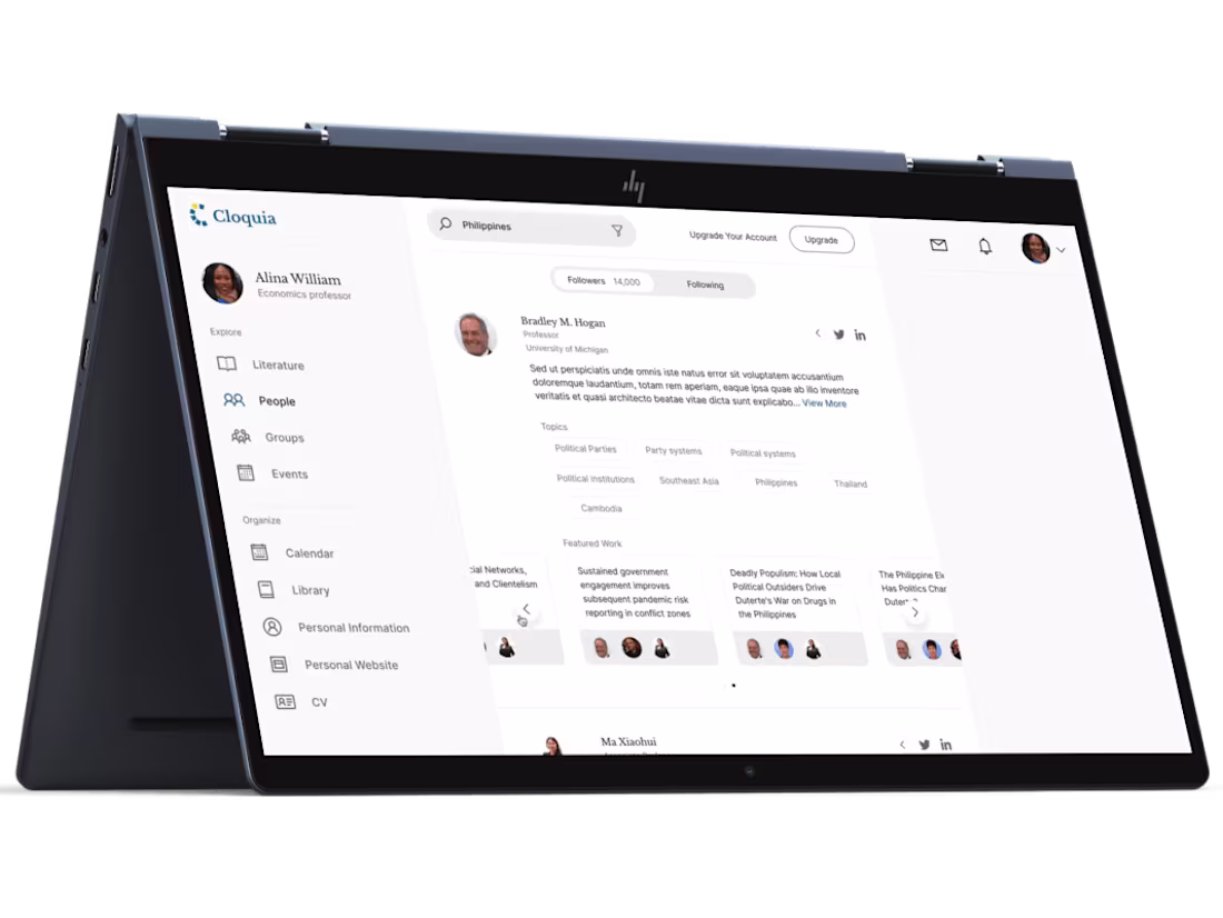 Cover image for CUSTOM WEB DEVELOPMENT - Cloquia