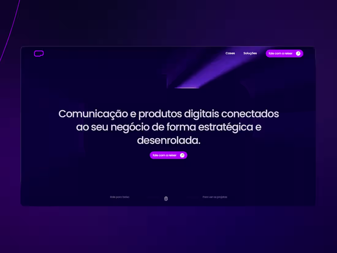 Cover image for Website for Reiser Comunicação