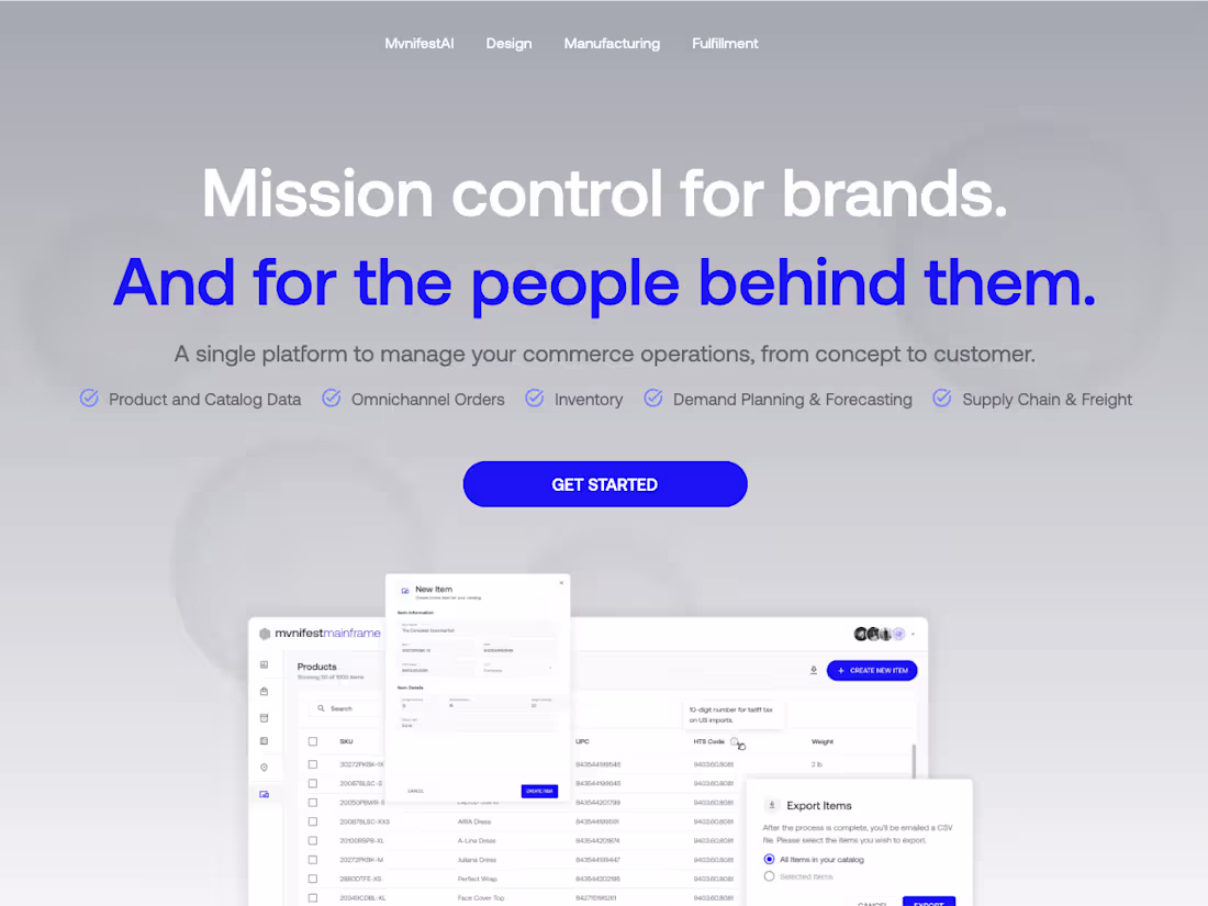 Cover image for MvnifestAI Website Design