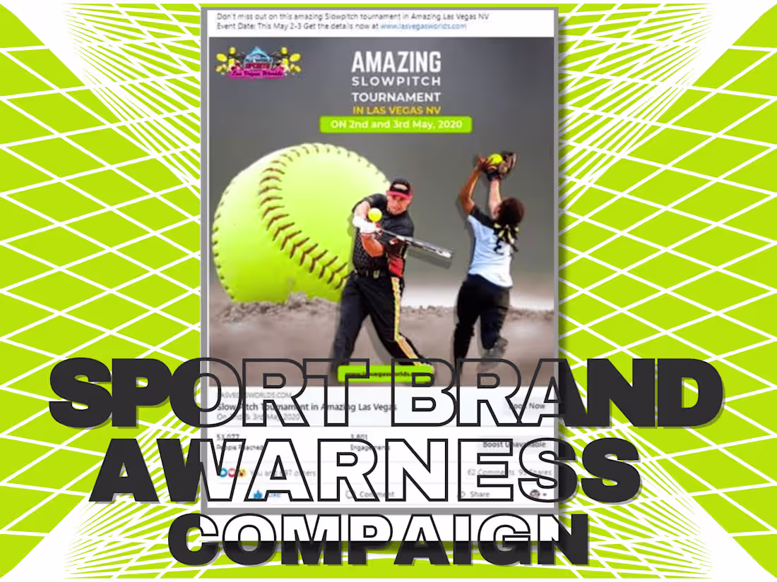 Cover image for SPORT BRAND AWARENESS COMPAIGN