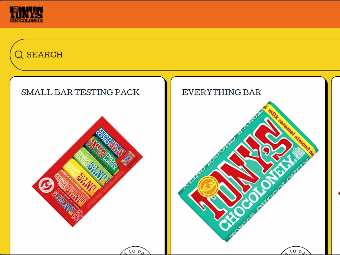 Cover image for Tonyschocolonely: An ecommerce application …