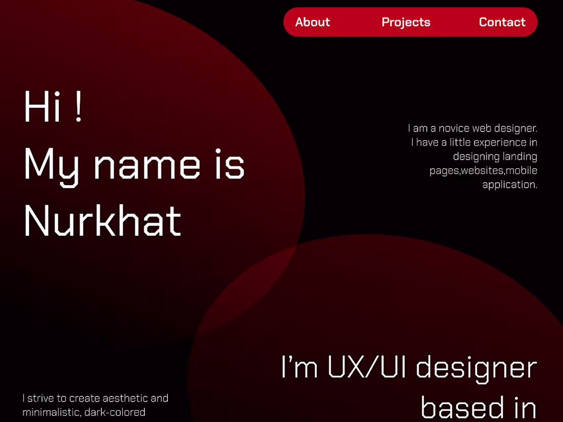 Cover image for Portfolio Design