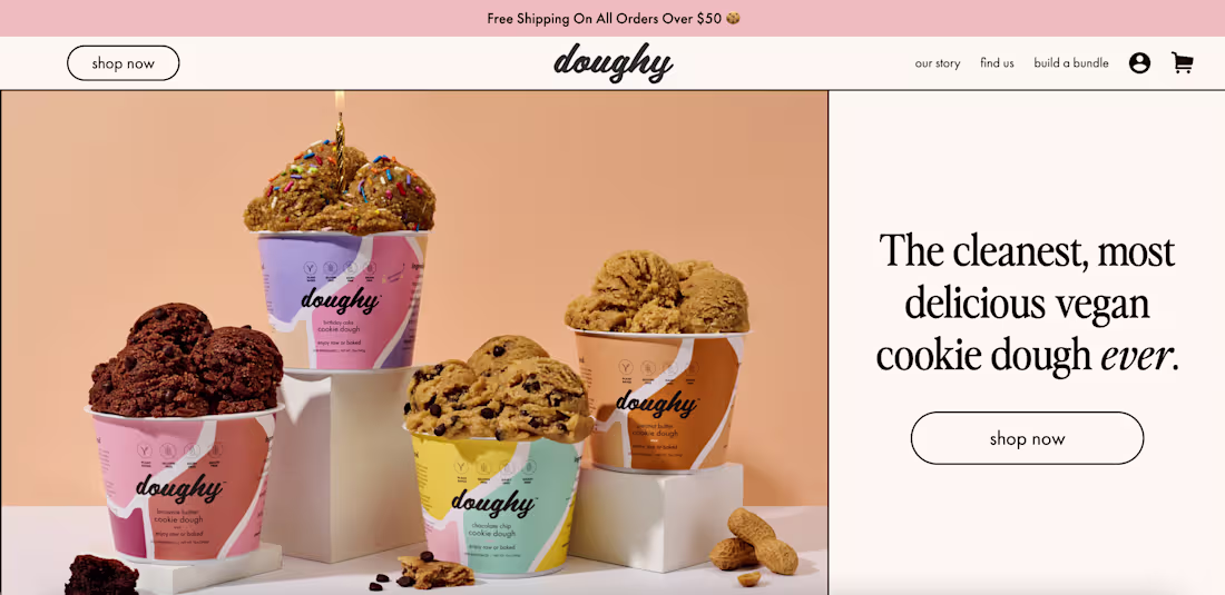 Cover image for Doughy – Shopify Design & Development
