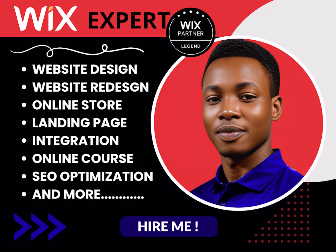 Cover image for Wix Studio Website Design or Redesign Wix Stuido Webite