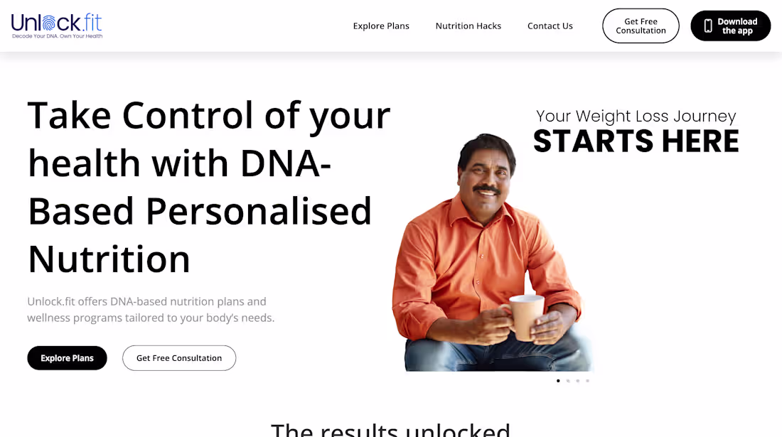 Cover image for DNA-Based Personalized Nutrition Ecosystem for Unlock.fit