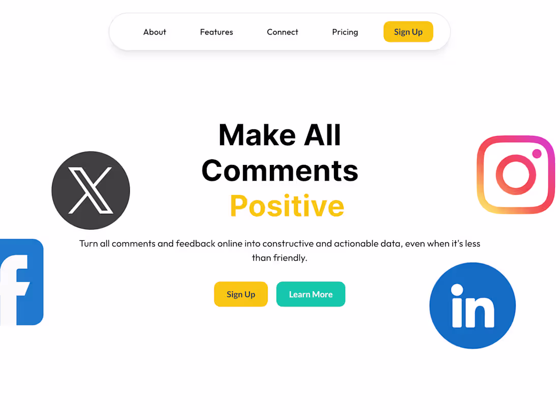 Cover image for Modern Concept for a SaaS Landing