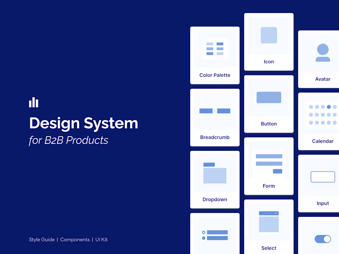 Cover image for Design System for B2B Products | ERP | UI Kit
