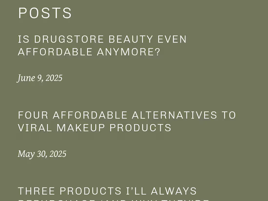 Cover image for Beauty Blogger