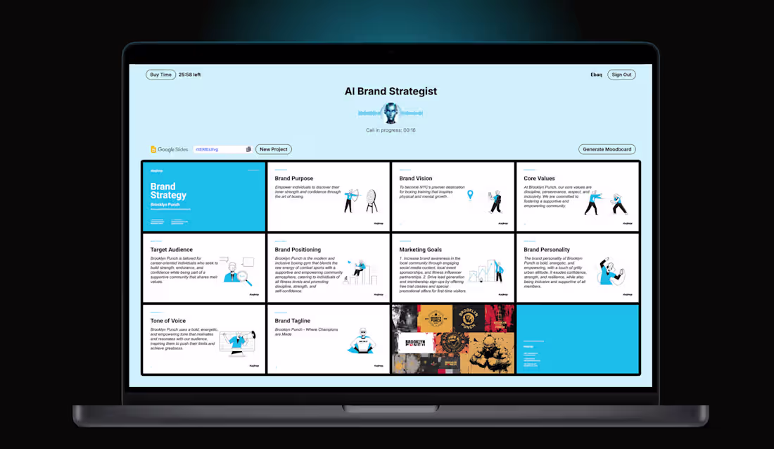 Cover image for AI Brand Strategist • Web App Dev. (Replit)