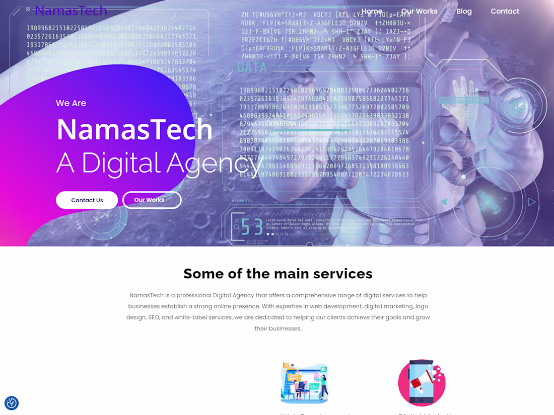 Cover image for NamasTech