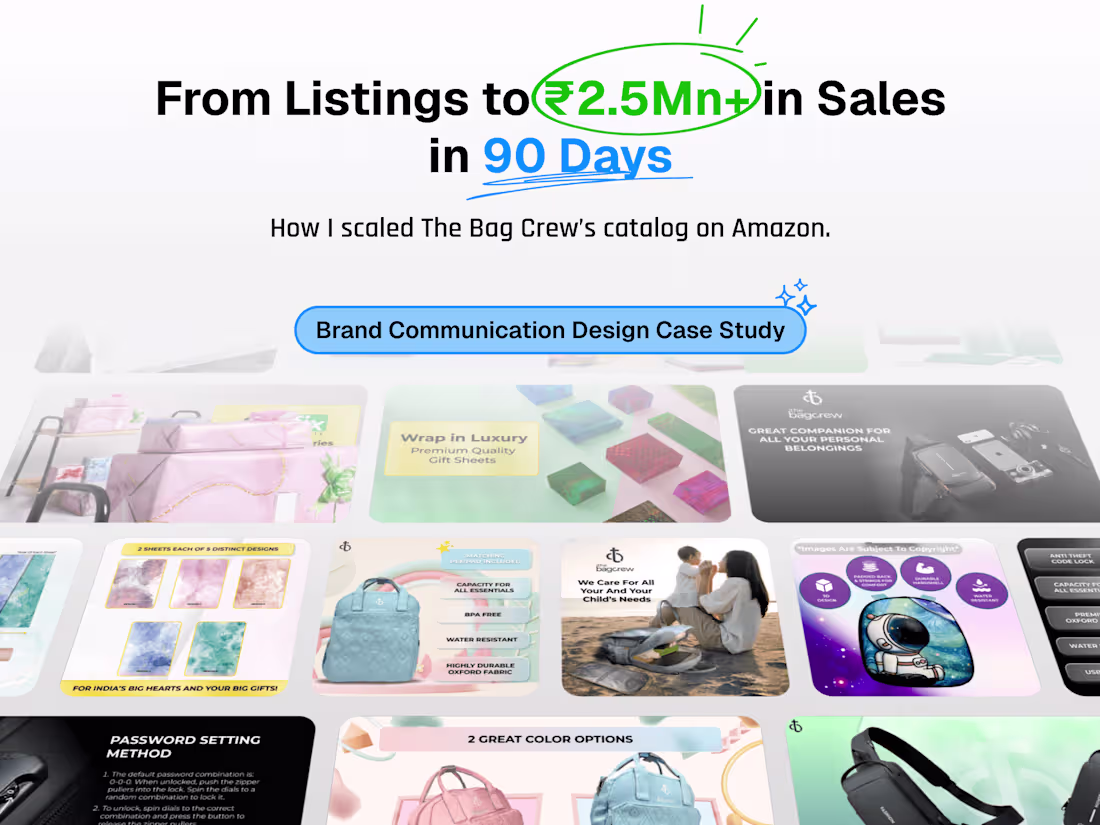 Cover image for The Bag Crew | Brand Design