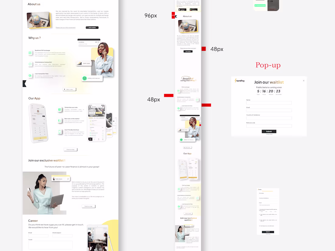 Cover image for Quick UX/UI Makeover for High-Converting Landing Page