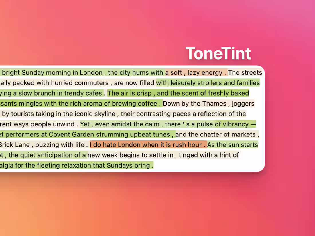 Cover image for ToneTint - Python Library that