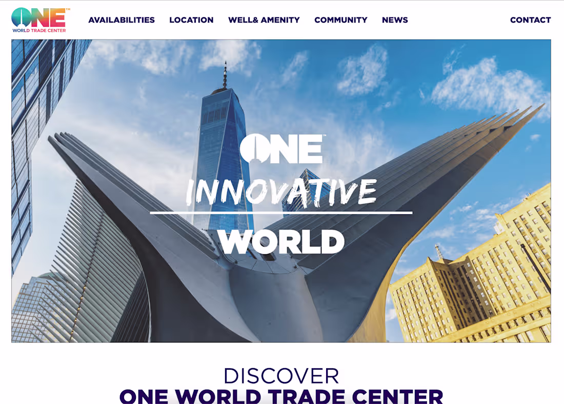 Cover image for One World Trade Center
