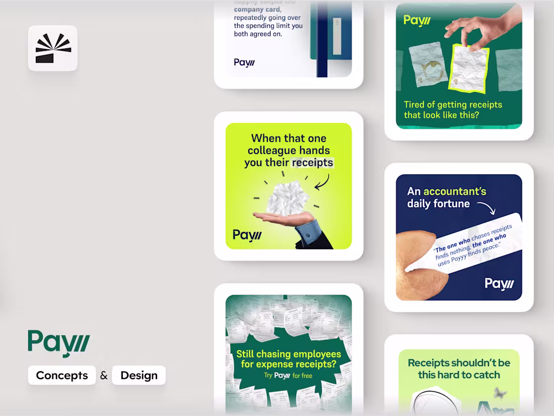 Cover image for Ad Concepts + Designs for Payyy