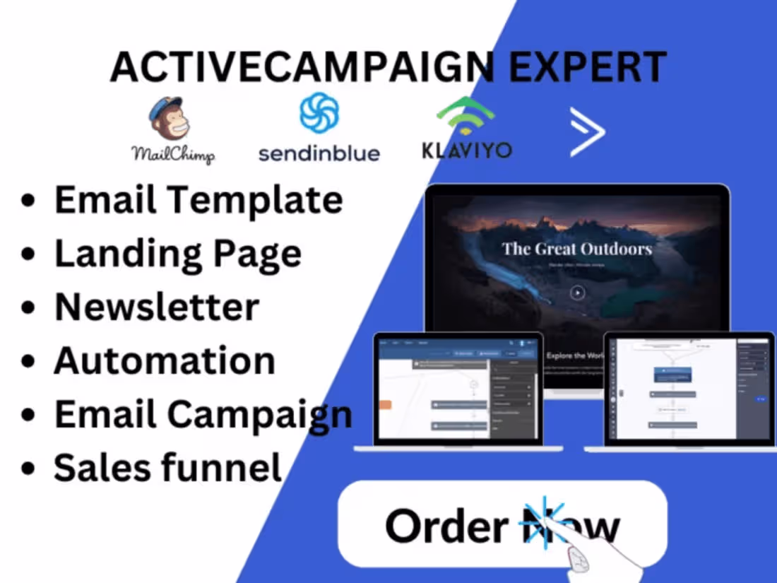 Cover image for build funnel using clickfunnels, gohighlevel, klaviyo, hubspot