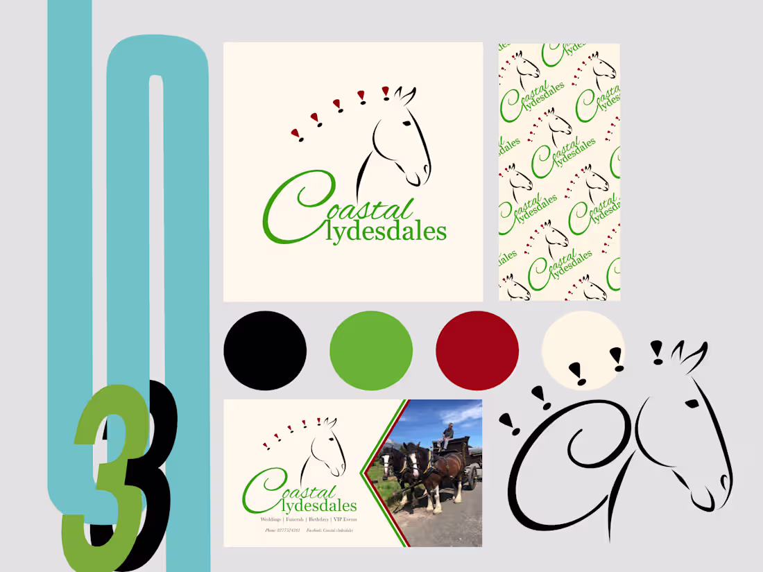 Cover image for Coastal Clydesdales 