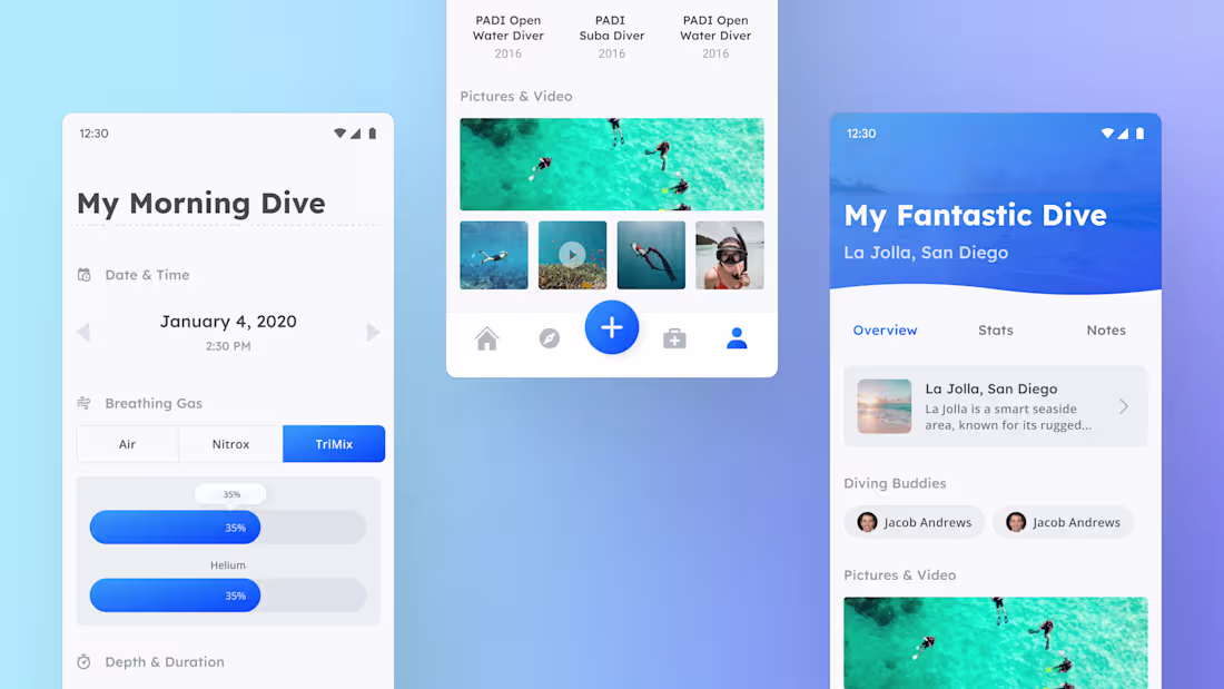 Cover image for Reinventing Scubah's Diving App