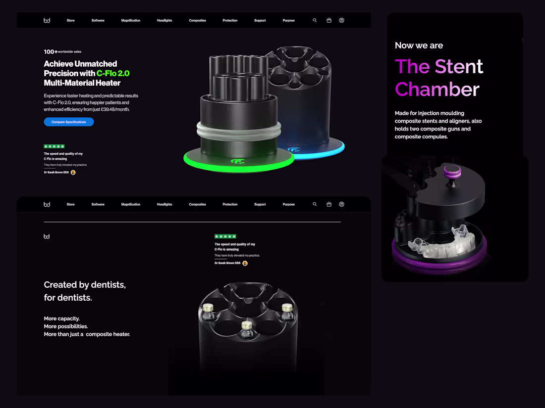 Cover image for C-Flo Landing Page