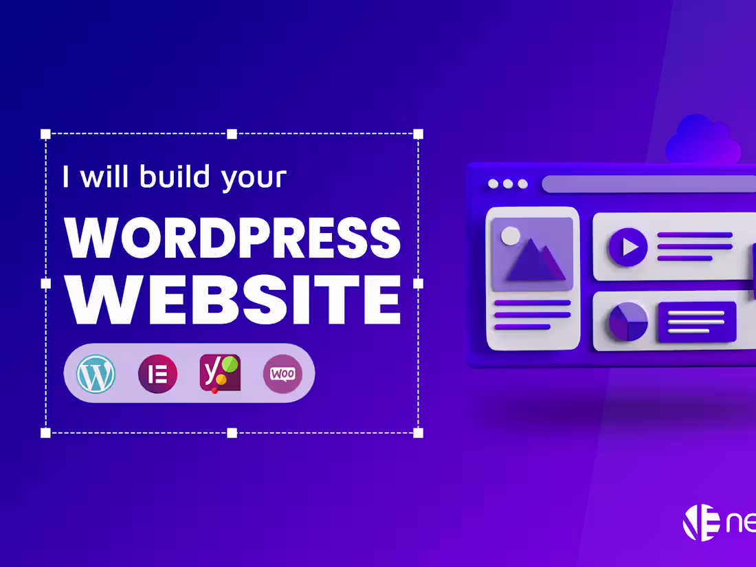 Cover image for I will build modern responsive faster elegant wordpress website
