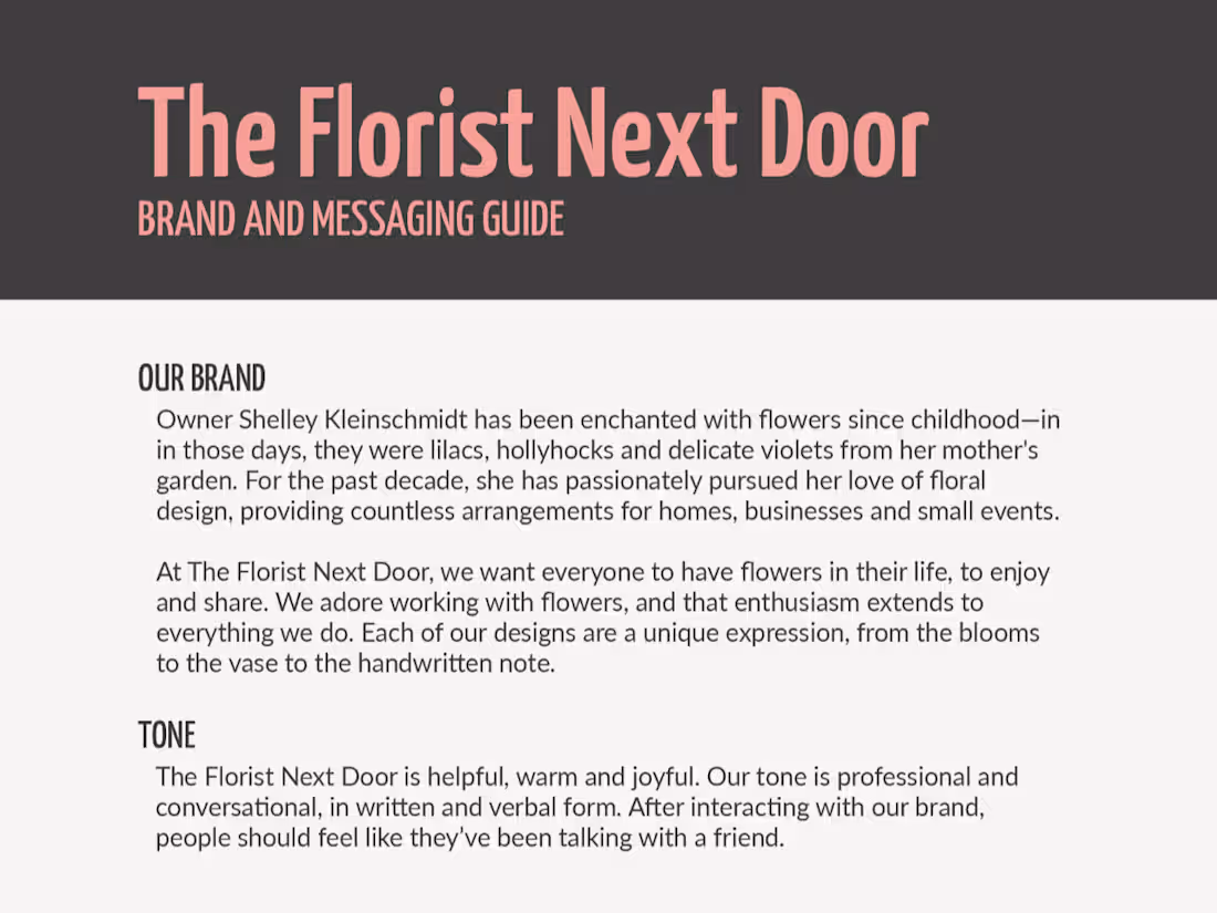 Cover image for Key Messaging & Brand Guide