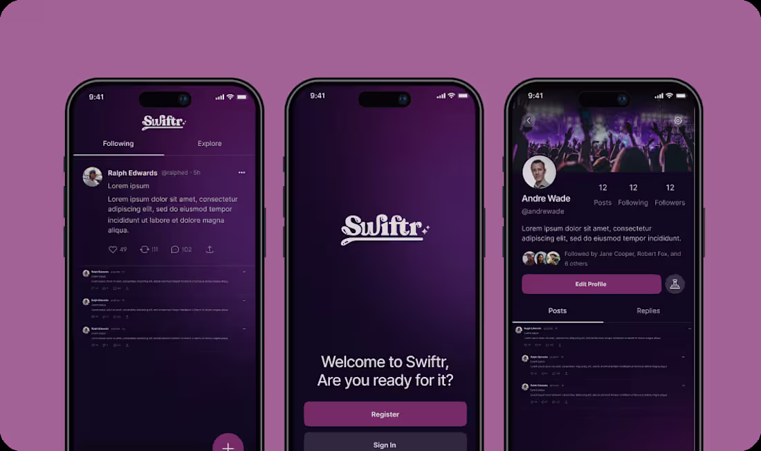 Cover image for Swiftr: A Social Platform for Swifties